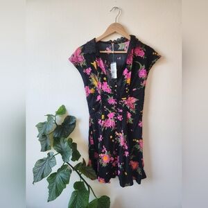 NWT Free People Aloha Floral Mini Dress